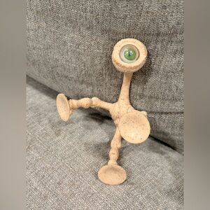 Vintage 90s Bendems Alien Creature Suction Cup Figure Flexible Toy